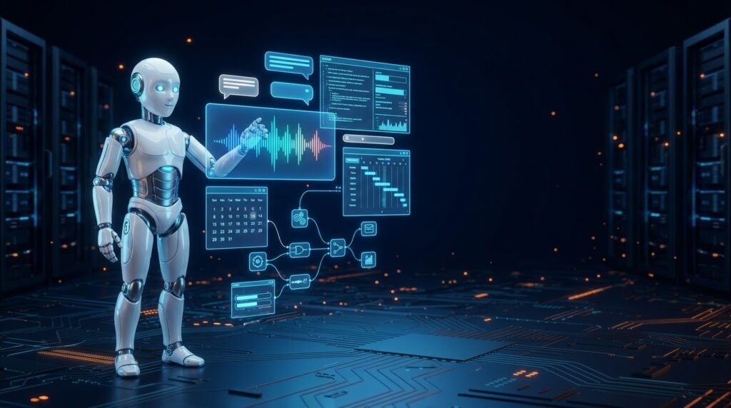 AI agents, chatbots and workflow automation dashboard