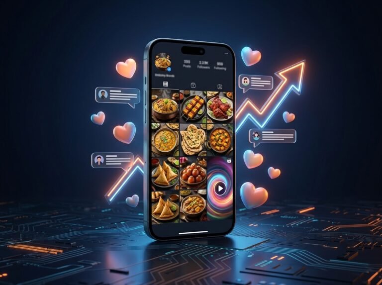 Social media growth marketing for restaurants and local businesses